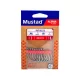 Mustad Ruthless Eyed 6/0 Amo con occhiello, Barbo 5pz