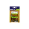 Mustad Ruthless In-Line Titan Steel 2 Amo con occhiello e ardiglione 6 pezzi