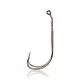 Mustad Frog Double Hook 2X Strong Black Nickel 4/1 Amo Doppio 2pz