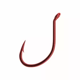 Mustad Red Dropshot Hooks 2 10pz Amo Dropshot