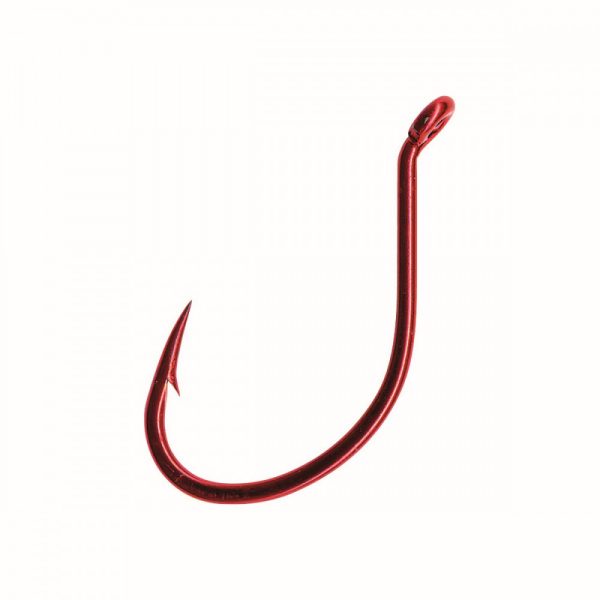 Mustad Red Dropshot Hooks 6 10pz Amo Dropshot