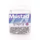 Mustad O'Shaughnessy Stainless Steel 6 Amo Con Occhiello e Ardiglione 25pz