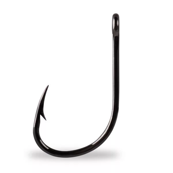 Mustad Big Gun Hooks 8/0 3 pezzi Amo da Pesce Gatto con Occhiello e Ardiglione