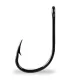 Mustad Big Gun Hooks 8/0 3 pezzi Amo da Pesce Gatto con Occhiello e Ardiglione