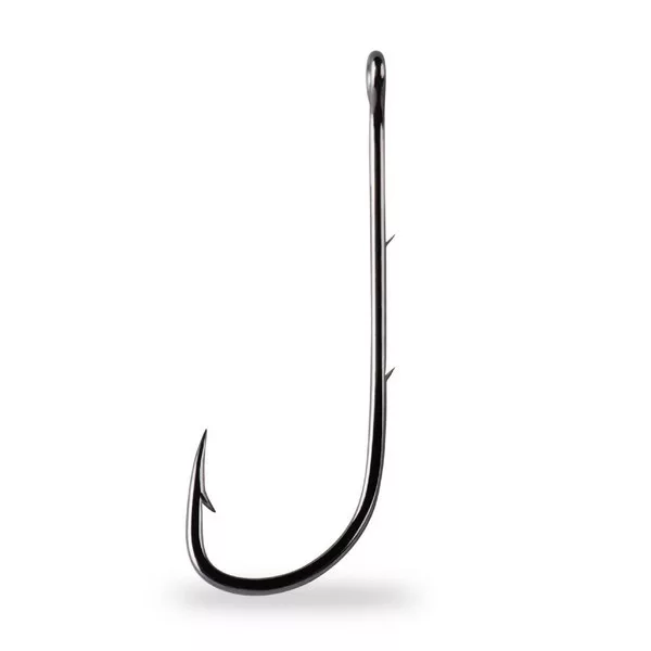Mustad Baitholder 3/0 Ami con occhiello, con ardiglione 8pz