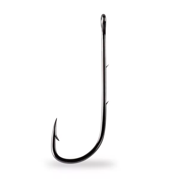 Mustad Baitholder Hooks 1 Ami ad occhiello, con ardiglione 25pz