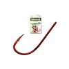 Mustad Red Baitholder 1 Amo con occhiello e ardiglione 14 pz
