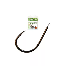 Mustad Chinu Allround Hook 1 Lapkás, Szakállas Horog 12db