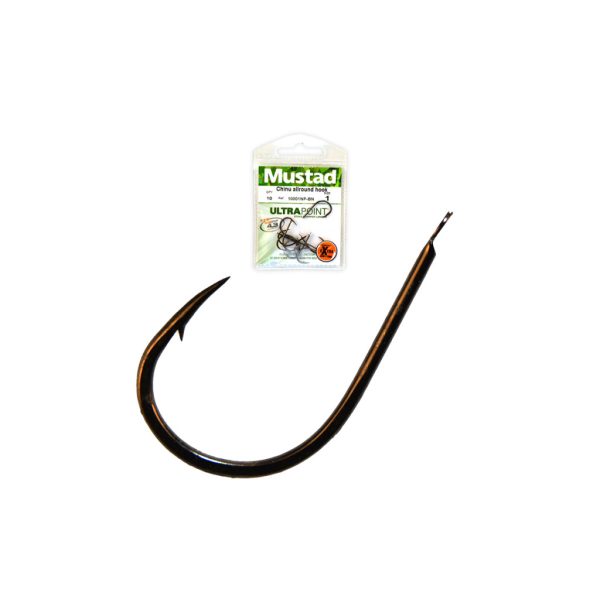 Mustad Chinu Allround Hook 6 Lapkás, Szakállas Horog 12db