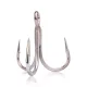 Mustad Un Inline Treble 5X Strong Titan Steel 4/0 Ancorette 4pz