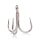Mustad Un Inline Treble 5X Strong Titan Steel 6/0 Amo Triplo 3pz