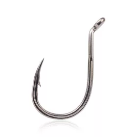   Mustad Notorious Titan Steel 3/0 Amo con anello, con ardiglione 5pz