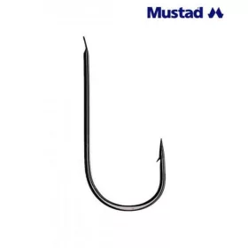   Mustad Ultra Np Wide Round Bend Match 10 10pz Amo da carpa con paletta e ardiglione
