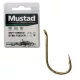 Mustad Ultra Np Out Turned Eyed Feeder 16 10pz Amo da carpa con occhiello rivolto all'esterno e ardiglione