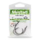Mustad Demon Wide Gap Circle Hook 8/0 Amo con occhiello e ardiglione 3pz