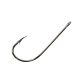Mustad Long Shank Beak Nickel 3/0 Amo con occhiello e ardiglione 25pz