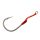 Mustad Hoodlum Speed Single 10/0 Amo con paletta e ardiglione con montatura Assist 2pz