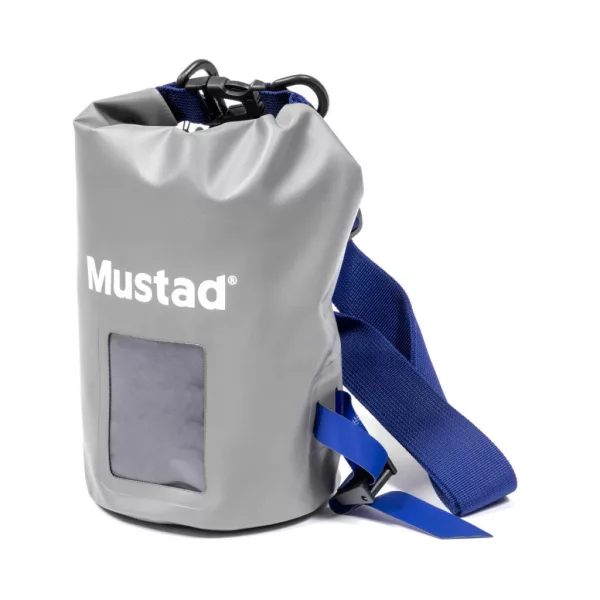 Mustad Daybreak Dry Bag 2-3l Borsa Impermeabile Grigio-Blu