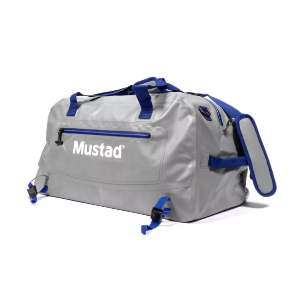 Mustad Daybreak Dry Boat Bag 55l Grigio-Blu Borsa da Barca