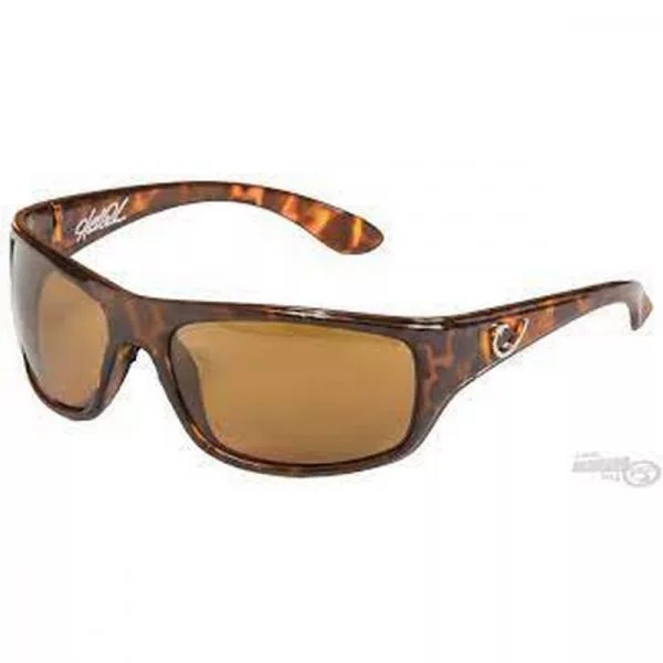 Mustad HP Occhiali da sole polarizzati - Tortoise Frame, Amber Lens