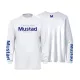 Mustad Grigio Chiaro Brand Longsleeve UV XL Maglia a Maniche Lunghe