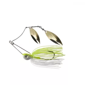 Mustad Arm Lock Chartreuse Bianco 14gr Spinnerbait