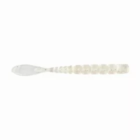   Mustad Aji Fish Tail 5,08cm Clear Rainbow Glitter Esca in plastica 12pz