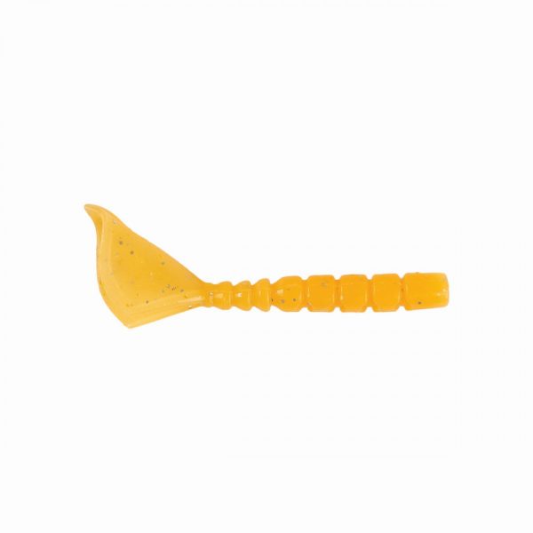 Mustad Aji Parachute Tail 4,31cm Orange Luminous Esca in plastica 12pz