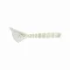 Mustad Aji Parachute Tail 4,31cm Clear Luminous Silver Glitter Esca in plastica 12pz