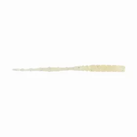   Mustad Aji Straight Tail 7,62cm Bianco Luminoso Esca in Plastica 12 pz