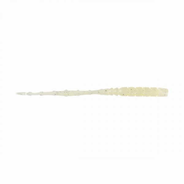 Mustad Aji Straight Tail 7,62cm Bianco Luminoso Esca in Plastica 12 pz