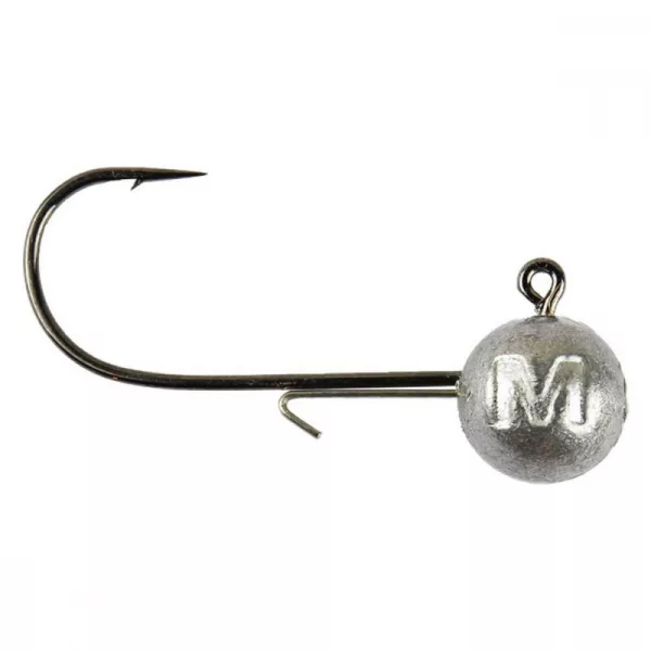 Mustad Testa Piombata a Sfera con Amo e Fermo Esca 4 3gr 6pz