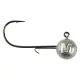 Mustad Testa Piombata a Sfera con Amo e Fermo Esca 4 3gr 6pz