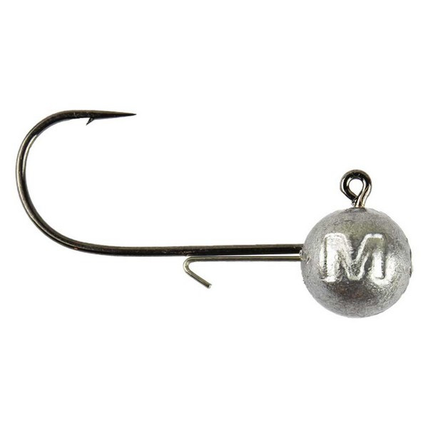 Mustad Testa Piombata a Sfera con Amo e Fermo Esca 3/0 20gr 3pz
