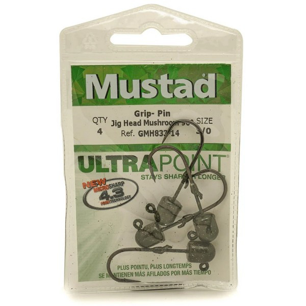 Mustad Ned Jig Head Titanx 1 3,5gr Testa piombata 20pz