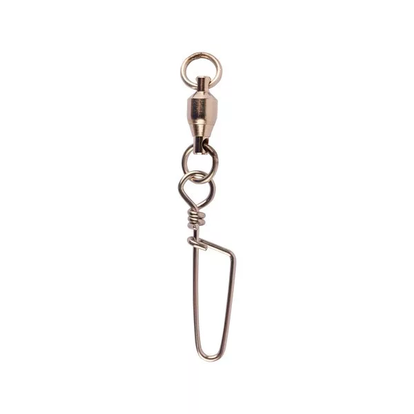 Mustad Girella con cuscinetto a sfera e moschettone Coastlock 7 3pz
