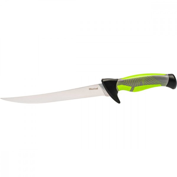 Mustad Premium 20,32cm Coltello da Filetto a Strisce Verdi