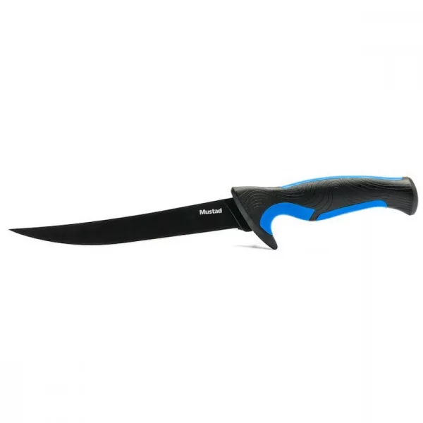 Mustad 15,24cm Coltello da Filetto a Strisce Blu