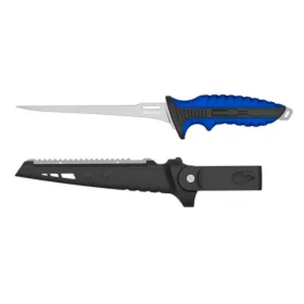   Mustad 17,78cm 4116 Stainless Steel Ultra Flex Fillet Knife Coltello da Filetto Blu