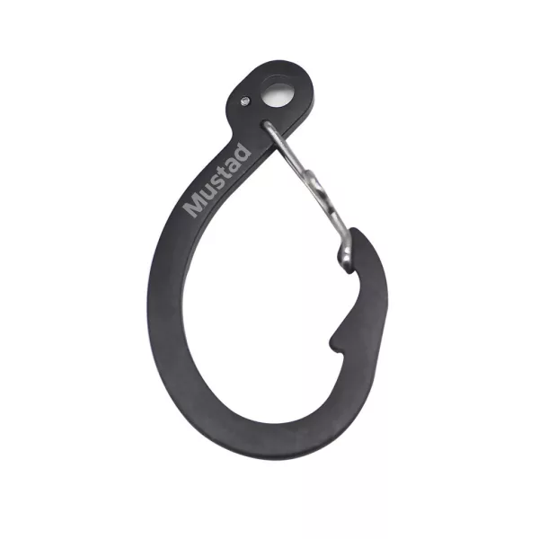Mustad Eco Portachiavi a Forma di Moschettone