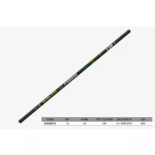 Maver Pole Monster Carp 13,0m Canna a Ruba