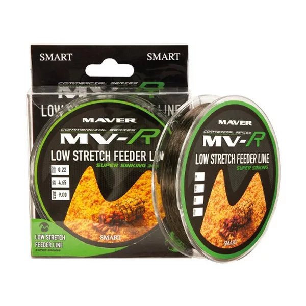 Maver Mv R Low Stretch Feeder Line 300m 0,220mm Monofilo per lenza madre