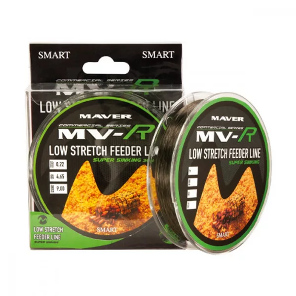 Maver Mv R Low Stretch Feeder Line 300m 0,260mm Monofilo per lenza madre