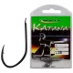 Mave Katana Black Nickelled Flatted 12 Ami da Boiles Barbed, 20 pezzi