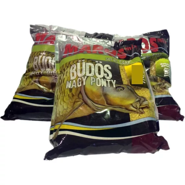 Maros Mix Pastura per grandi carpe alla fragola (odore forte) 1kg