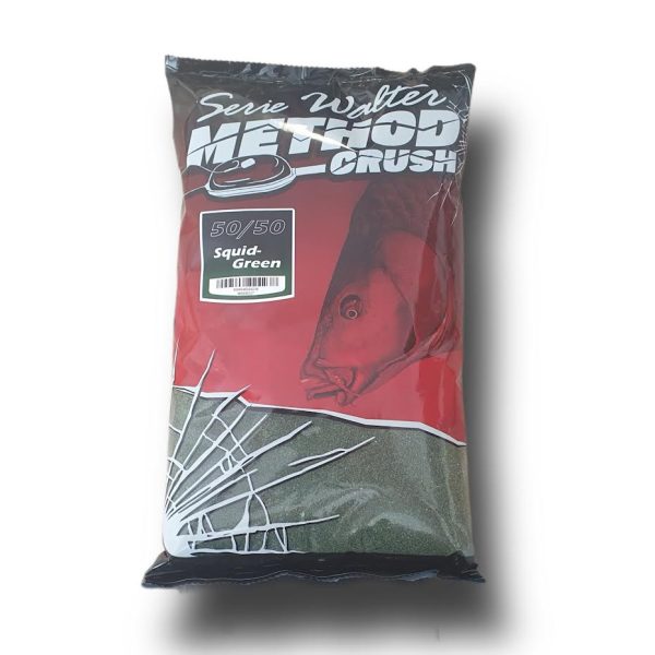 Serie Walter SW Method Crush 50/50 Squid-Green Pastura al Farina di Pesce 1kg