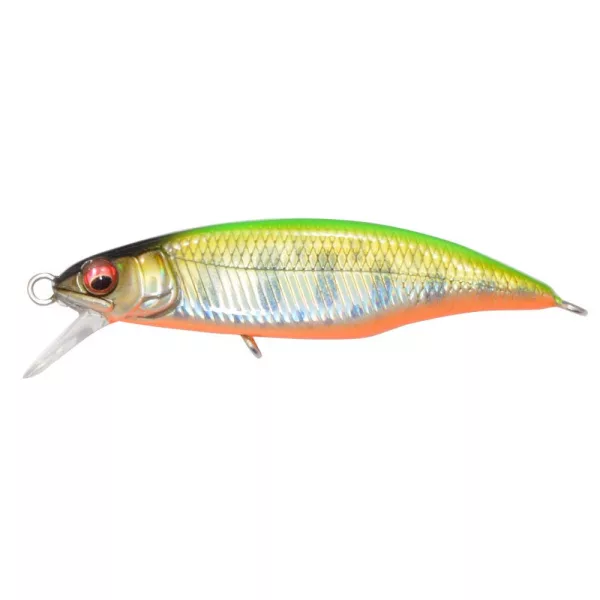Megabass Great Hunting GH45 Flatside F 4,5cm 1,7gr LZ Lime Back OB Wobbler