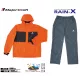 Major Craft Rain-X Tuta antipioggia due pezzi Arancione 2XL