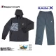 Major Craft Rain-X Tuta antipioggia due pezzi Nera 3XL