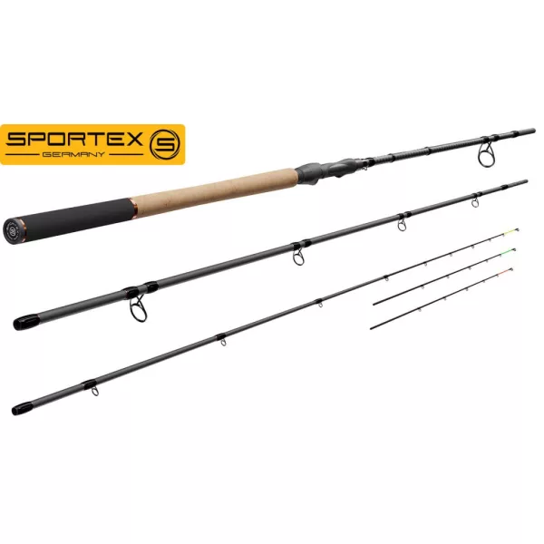Sportex Xclusive Feeder RS-2 Medium Heavy 3,60m 93-192gr Canna da Feeder 3+3 Pezzi